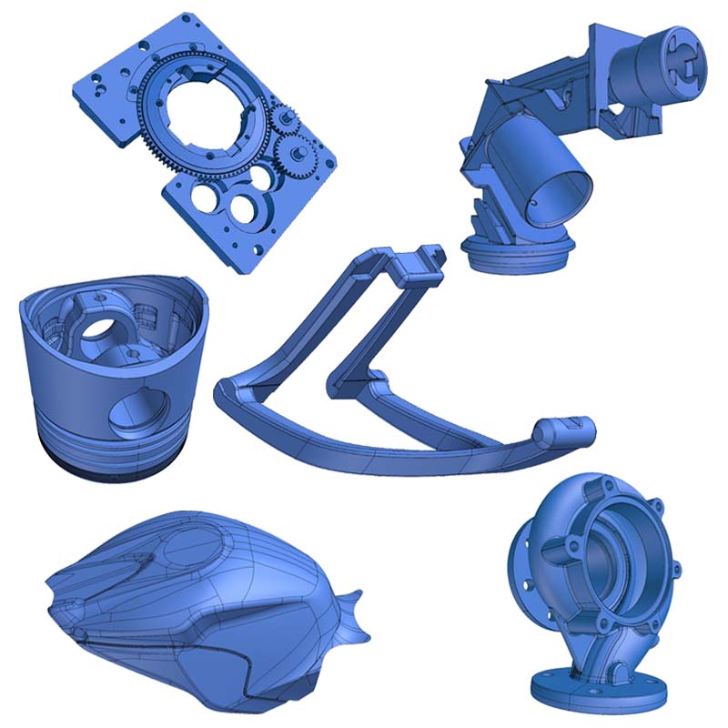 3D Laserscanning von Teilen
