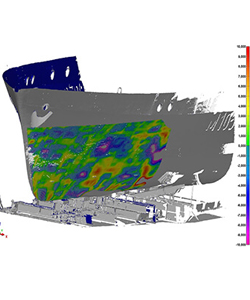 3D Laserscanning vonSchiffe